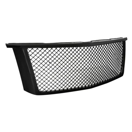 Spec D Tuning Spec D Tuning HG-TAH15JM-JL Gloss Black Mesh Main Grille for 2015-2019 Chevy Tahoe HG-TAH15JM-JL